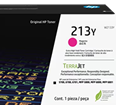 HP 213A Magenta Original LaserJet Toner Cartridge, W2133A